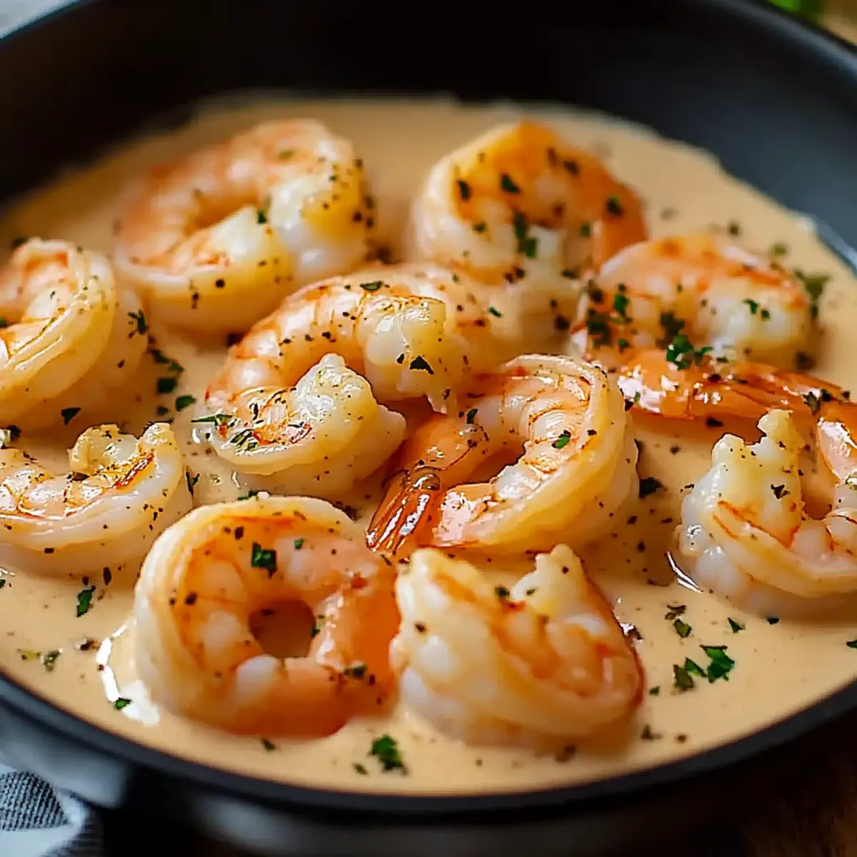 Creamy Shrimp Newburg