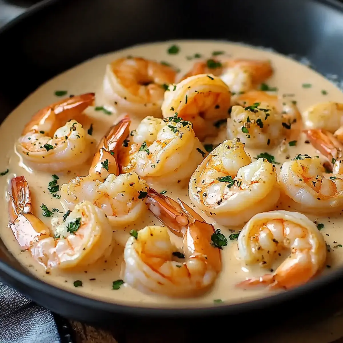 Creamy Shrimp Newburg