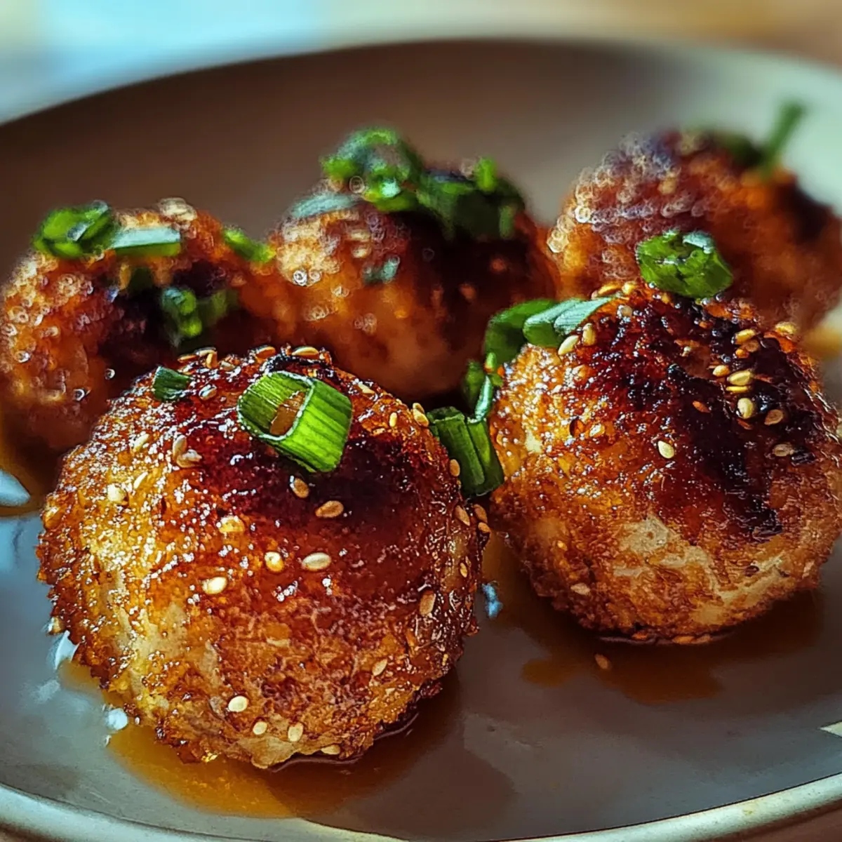 Crispy Air-Fried Tofu Balls