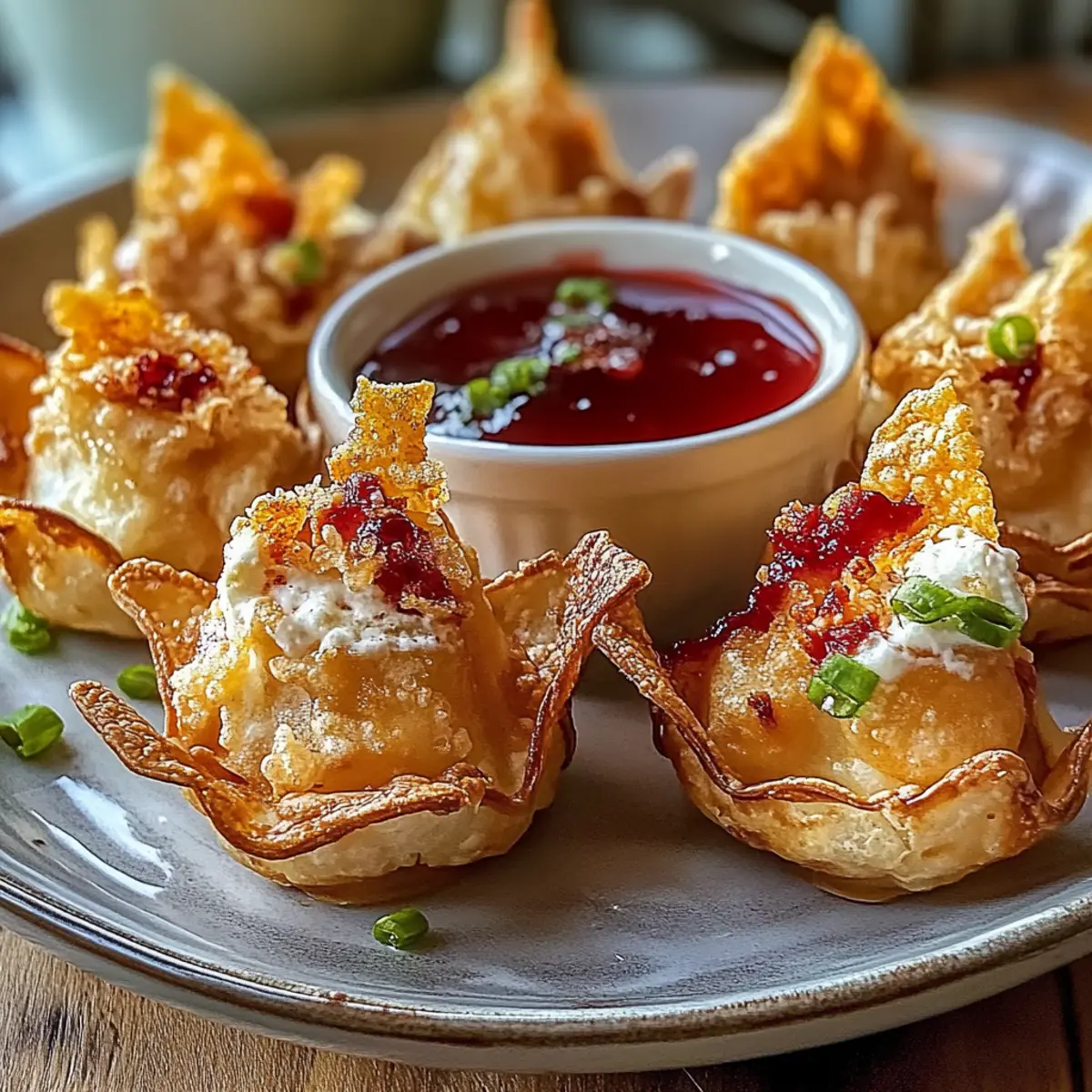 Crispy Crab Rangoon Bombs
