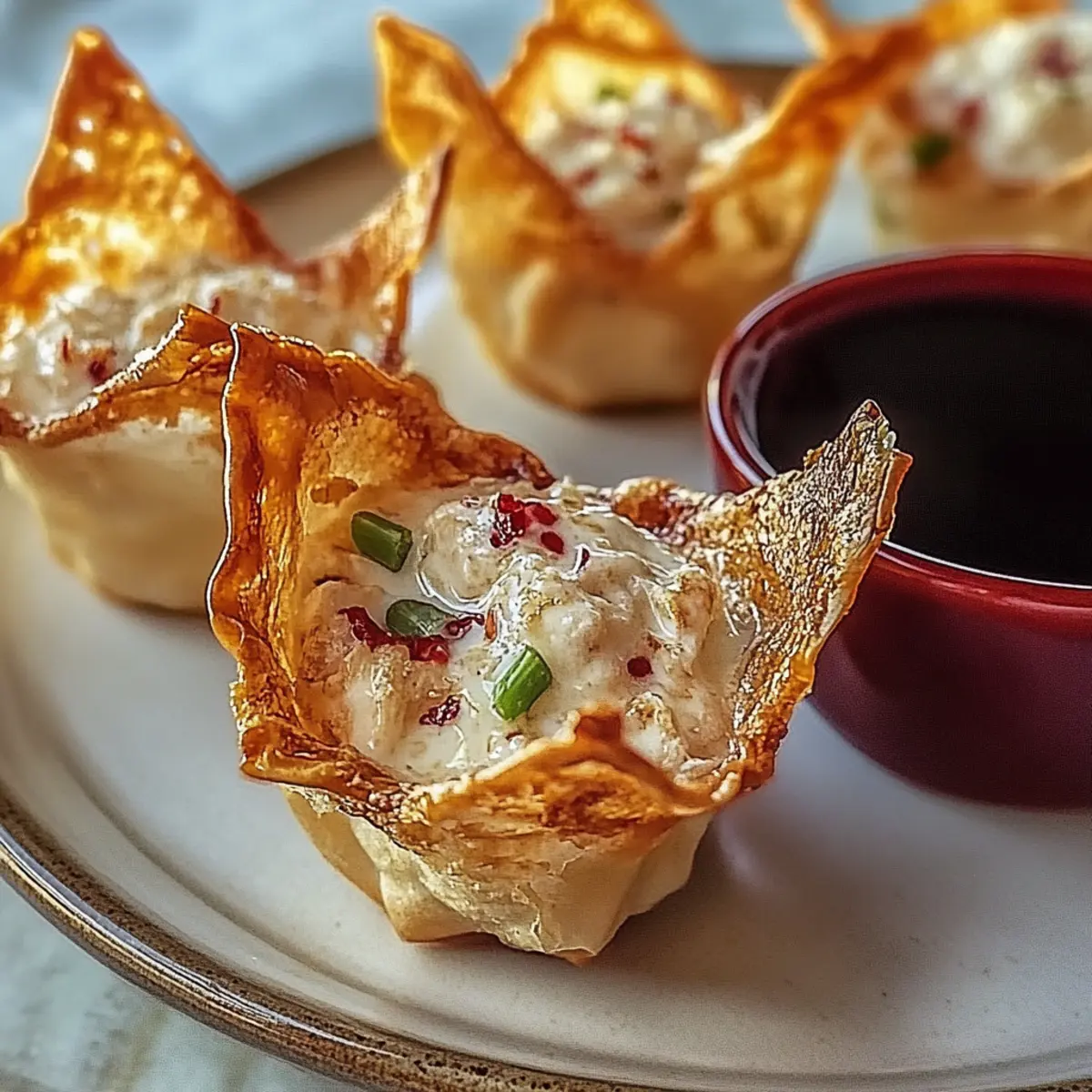 Crispy Crab Rangoon Bombs
