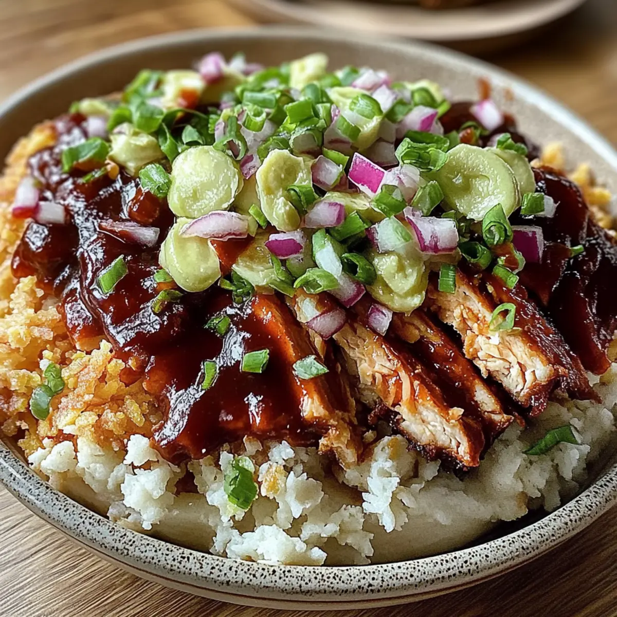 Crockpot Pulled Pork Bowls