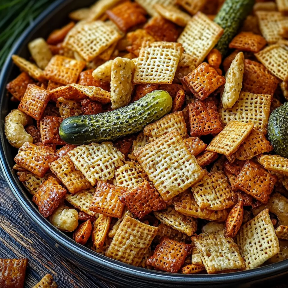 Dill Pickle Chex Mix