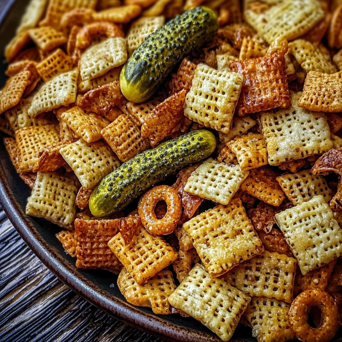 Dill Pickle Chex Mix