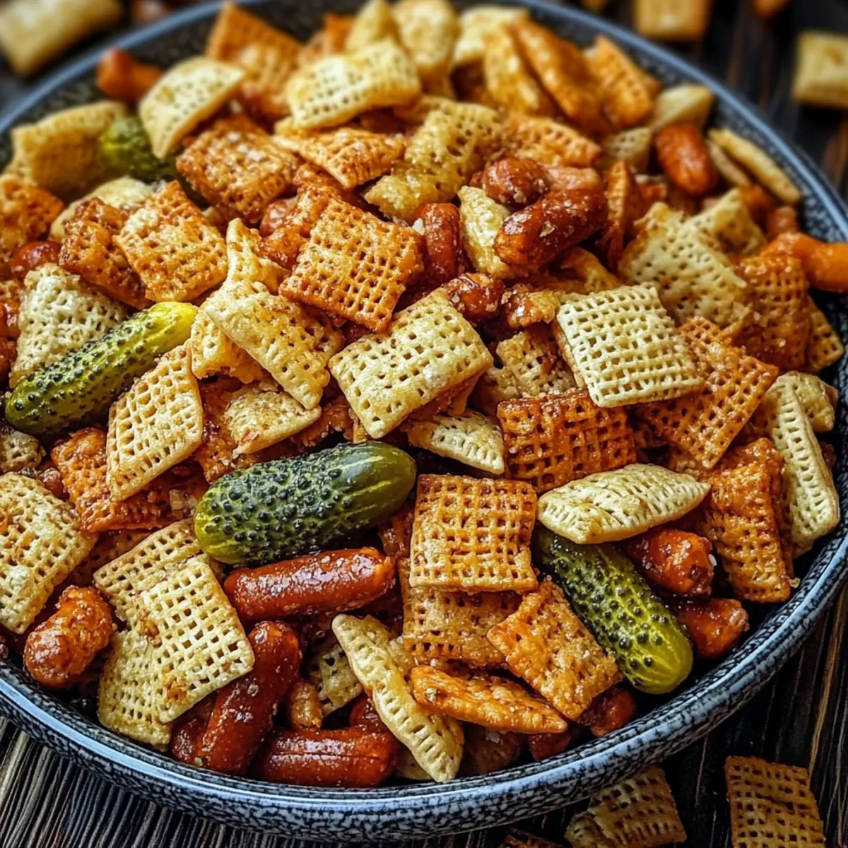 Dill Pickle Chex Mix