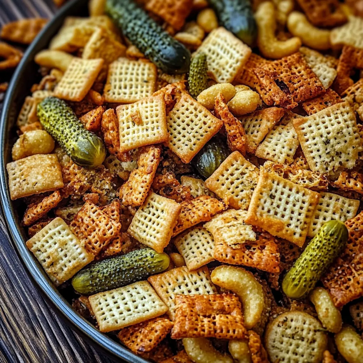 Dill Pickle Chex Mix