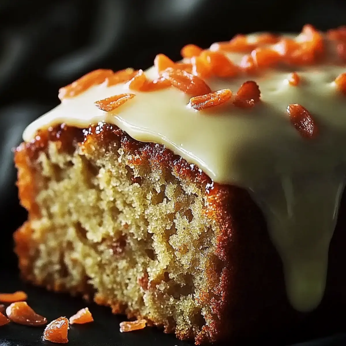 Eggless Carrot Cake Loaf
