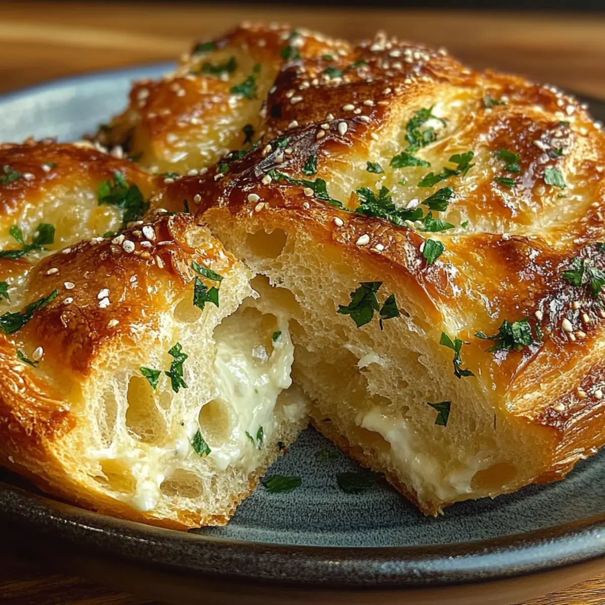 Garlic Herb Dutch Oven Bread