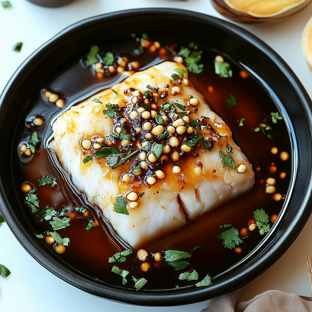 Ginger Soy-Glazed Cod