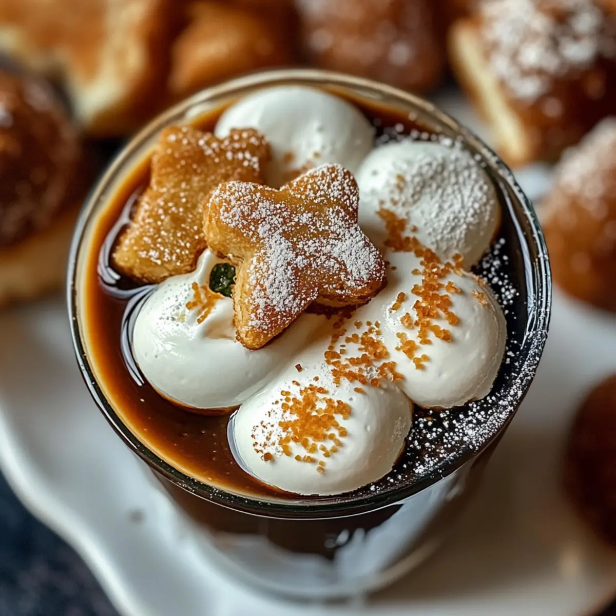 Gingerbread White Russian Holiday Cocktail