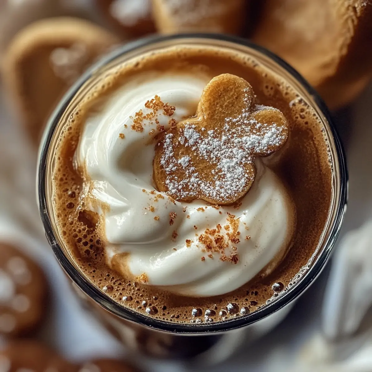 Gingerbread White Russian Holiday Cocktail