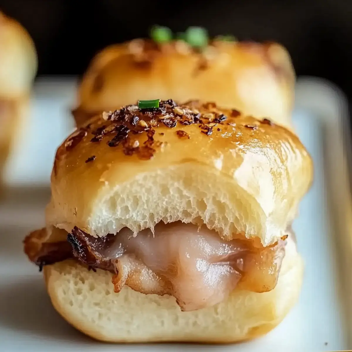 Ham and Cheese Hawaiian Roll Sliders