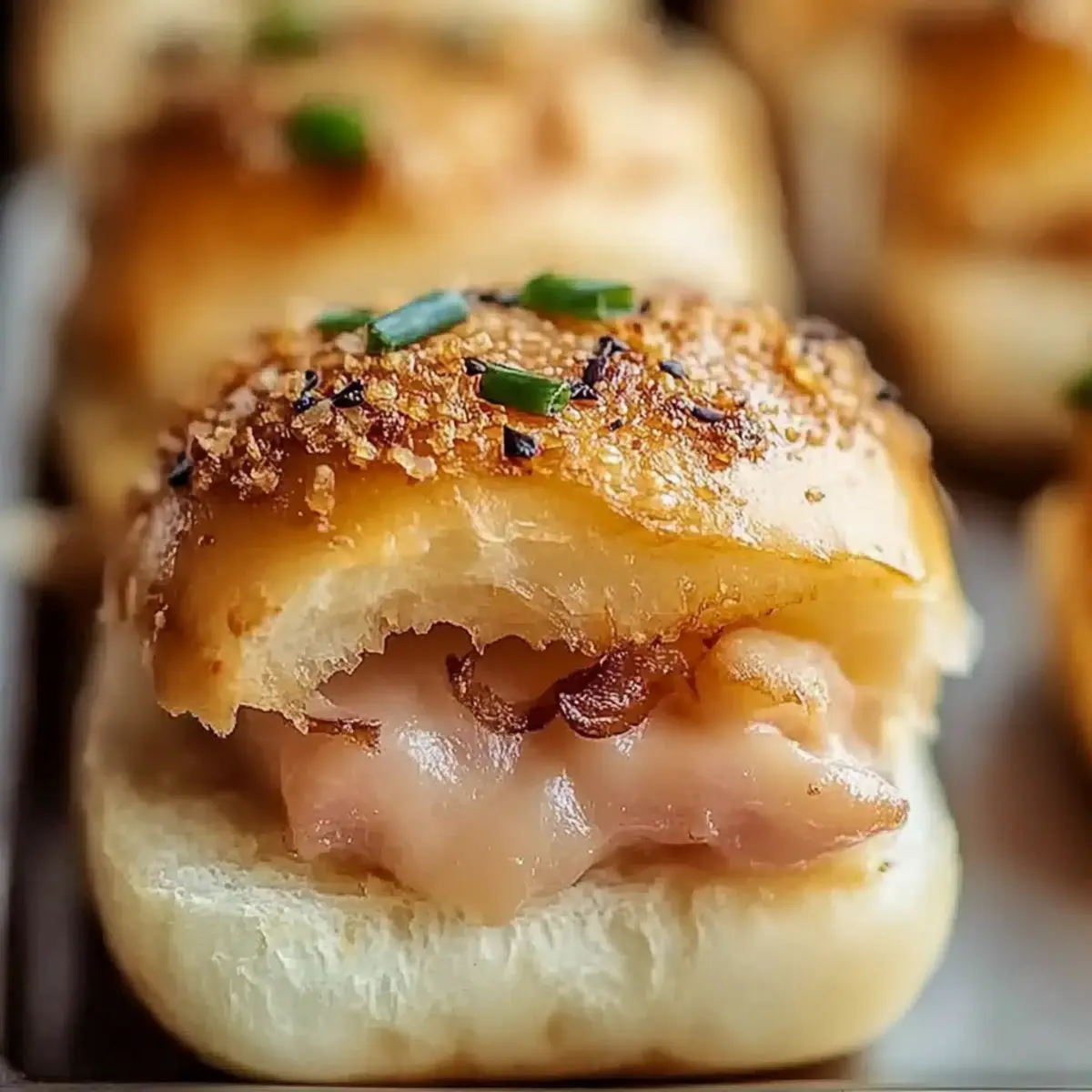 Ham and Cheese Hawaiian Roll Sliders