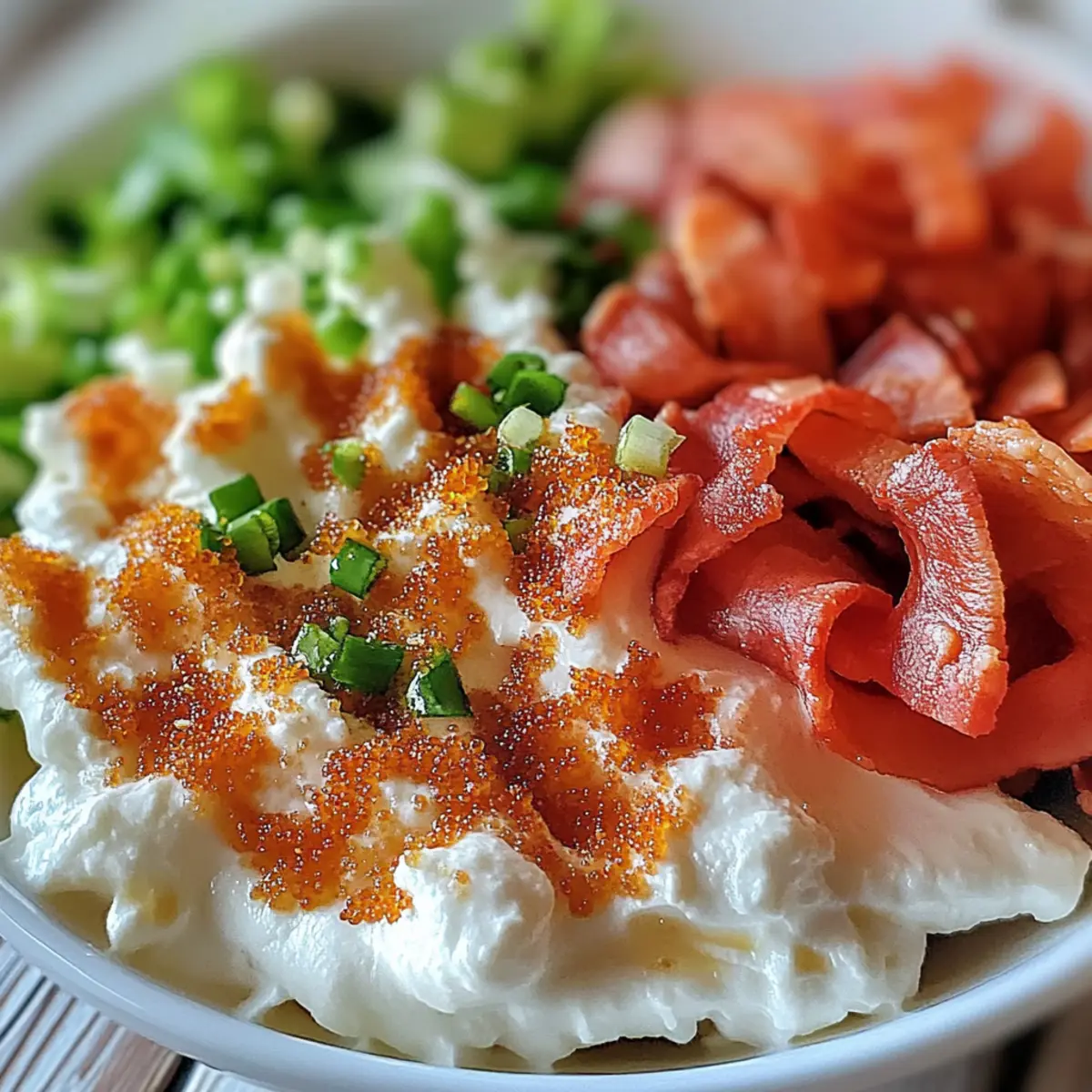 High Protein BLT Cottage Cheese Bowl