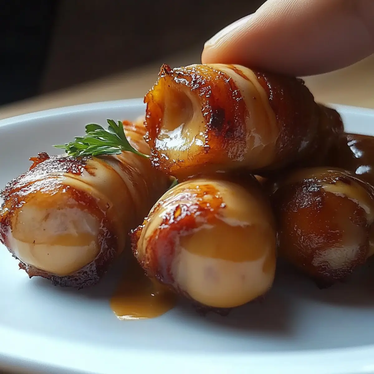 Honey Bacon Chicken Bites