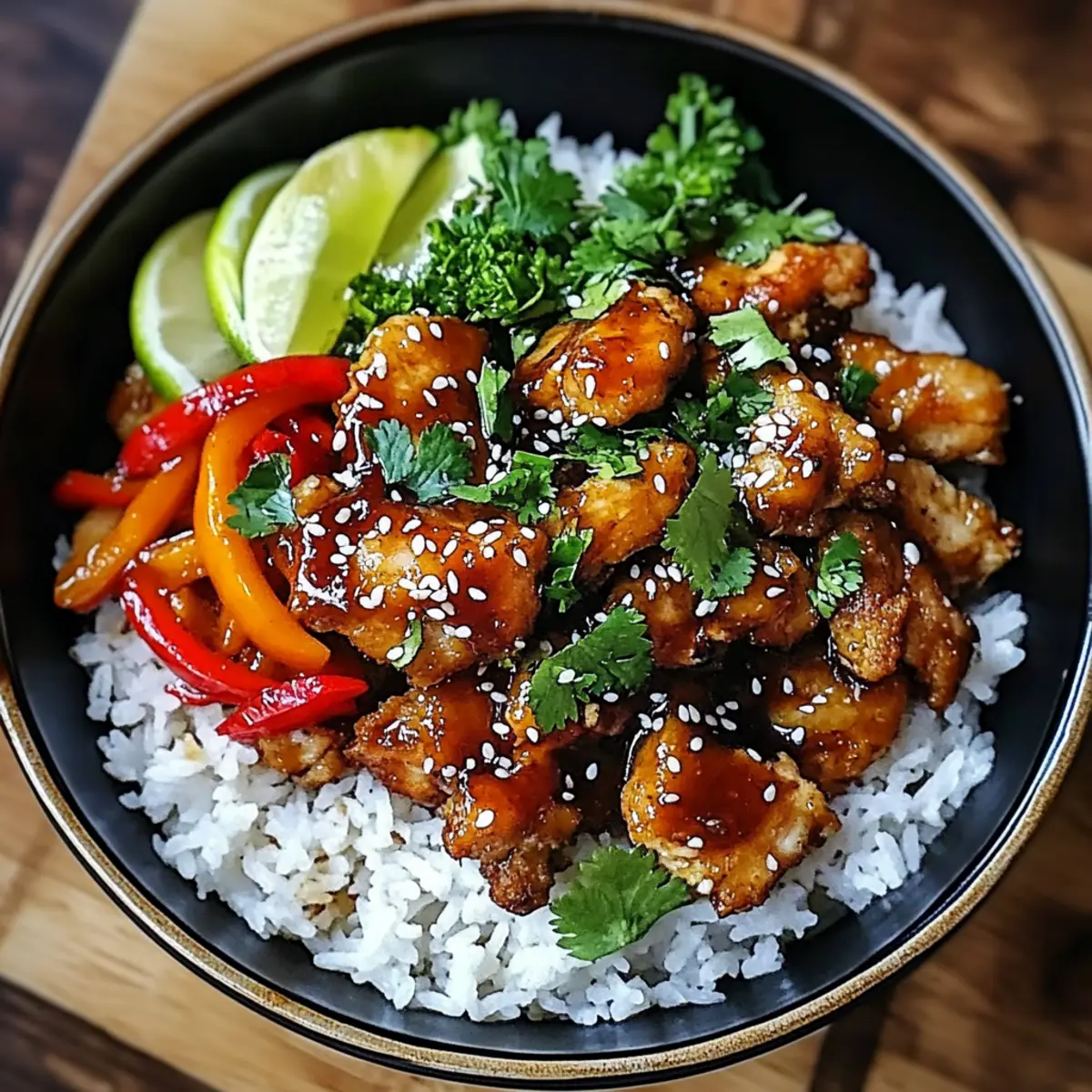 Hot Honey Chicken Bowl