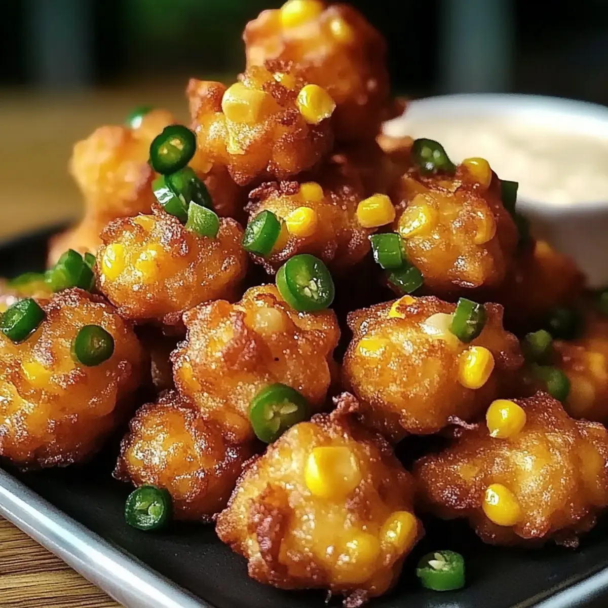 Jalapeno Corn Fritters