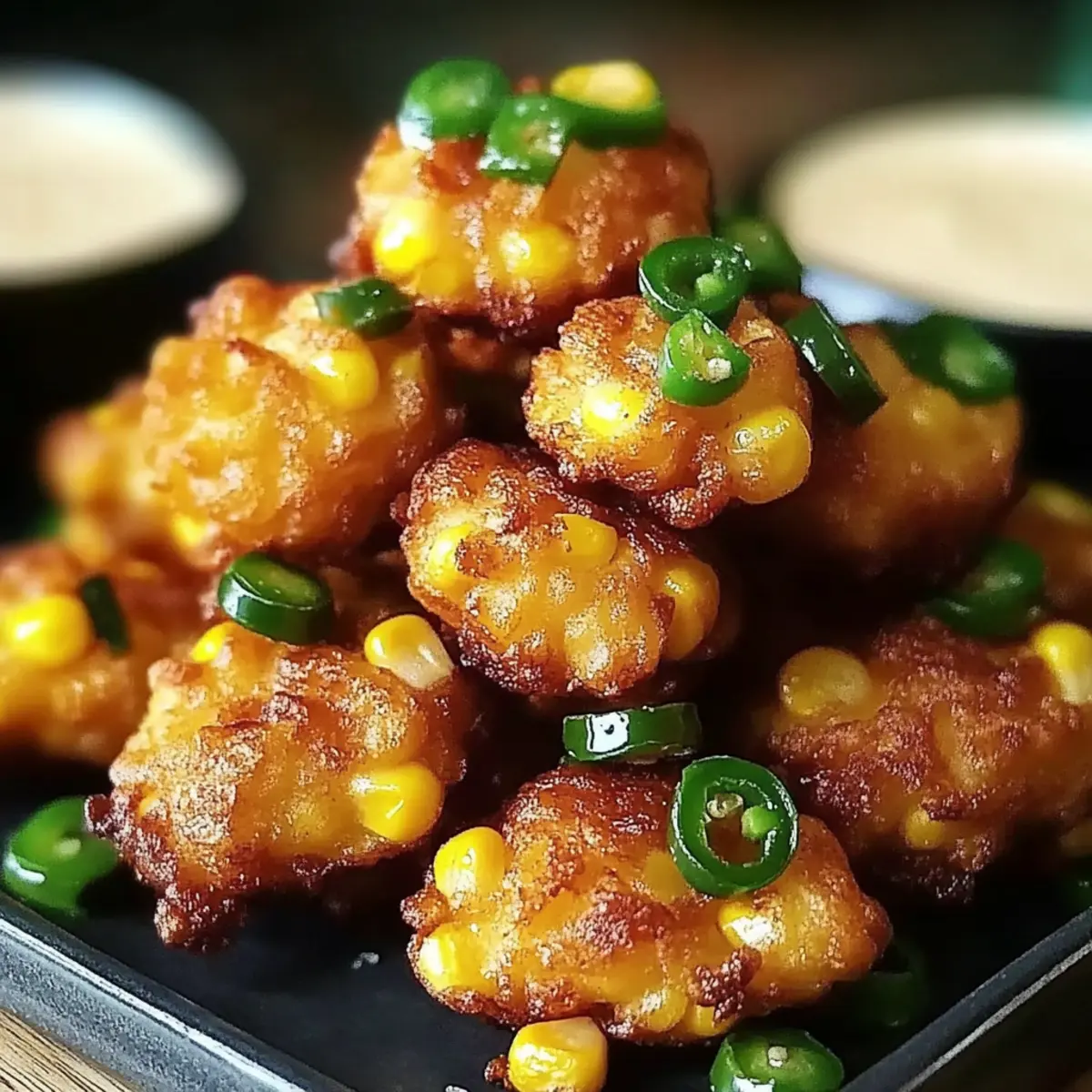 Jalapeno Corn Fritters