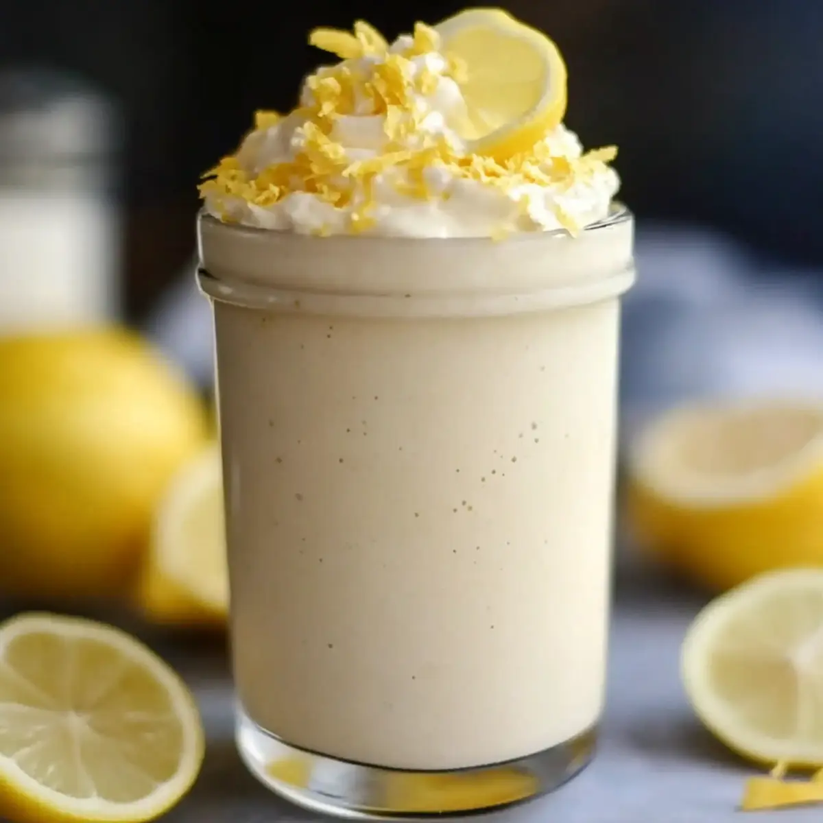 Lemon Cream Pie Vegan Protein Shake