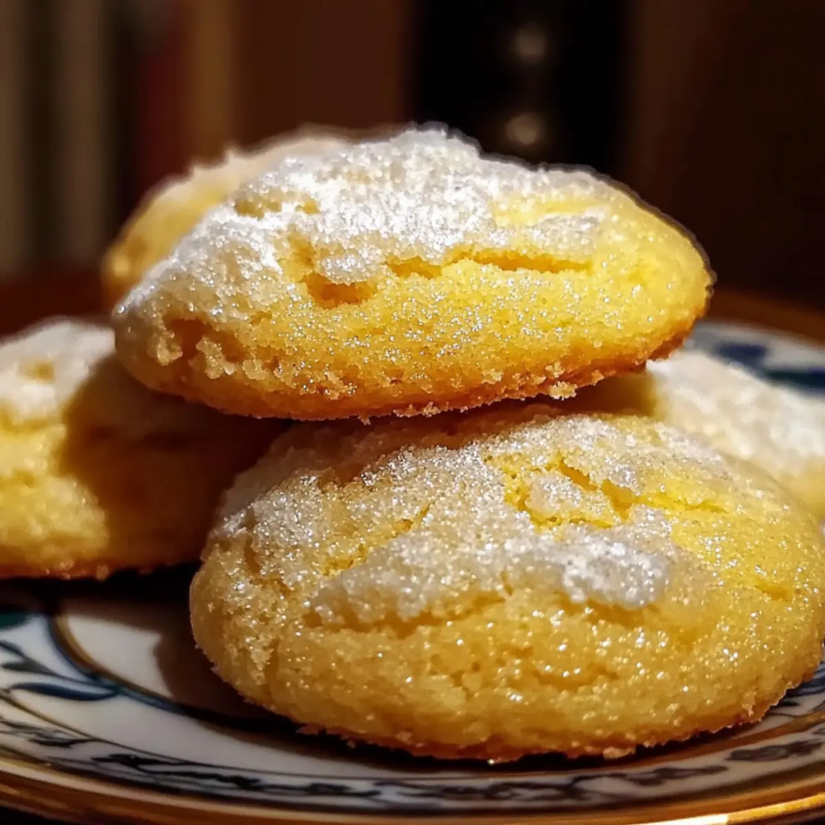 Lemon Sugar Cookies