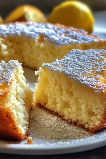 Light & Fluffy Yogurt Cloud Cake