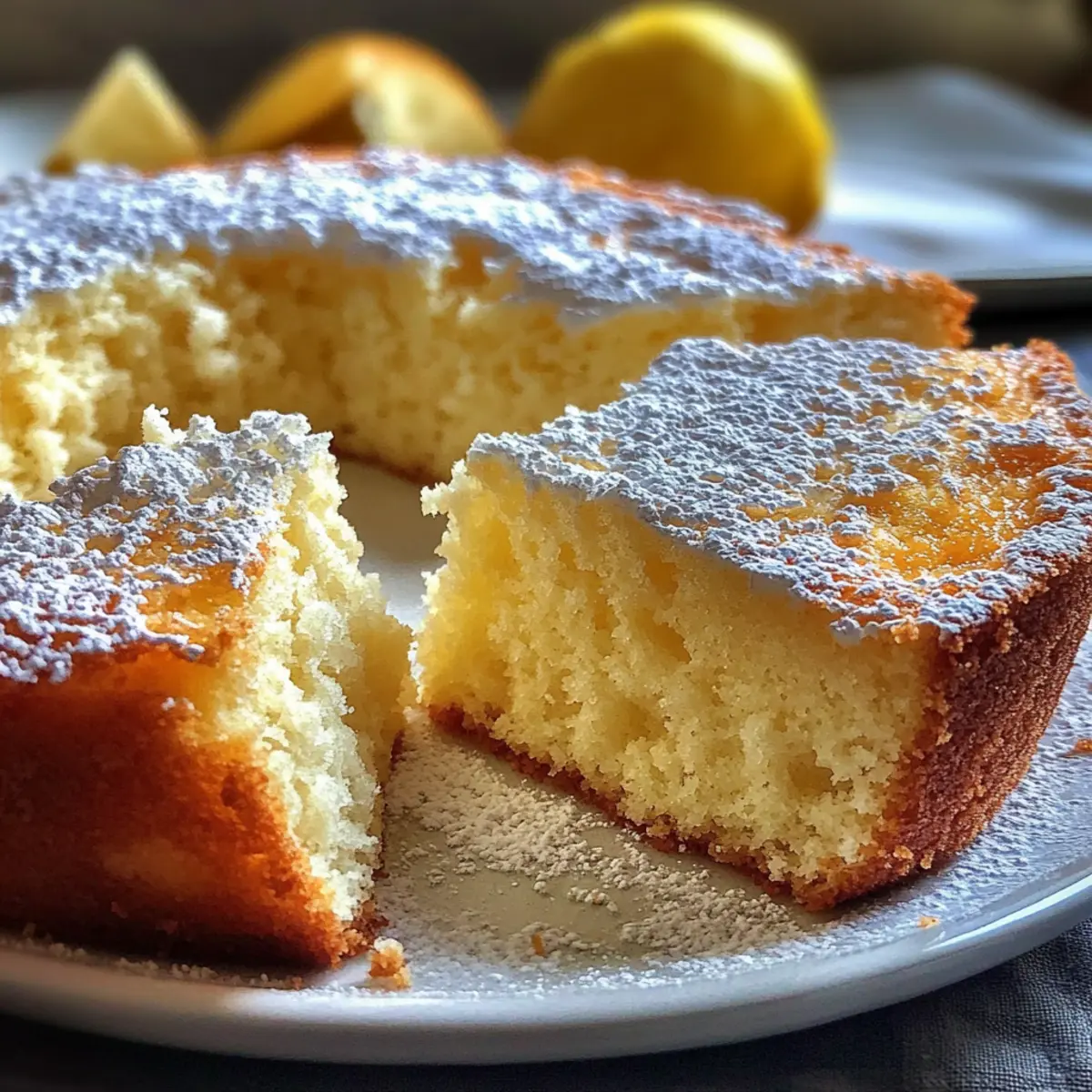 Light & Fluffy Yogurt Cloud Cake