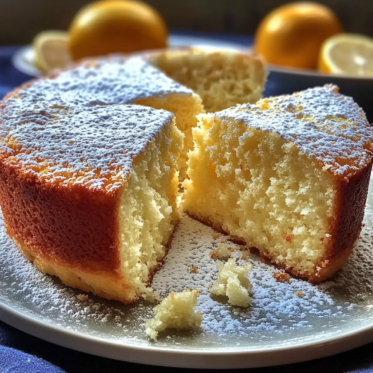 Light & Fluffy Yogurt Cloud Cake