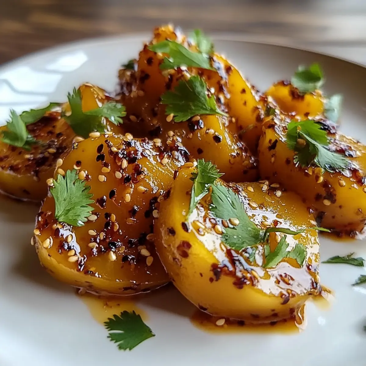 Mango Habanero Honey Garlic Sauce for Grilling