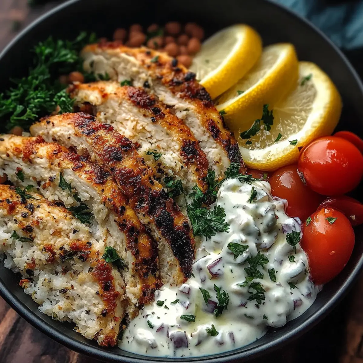 Mediterranean Chicken Bowls