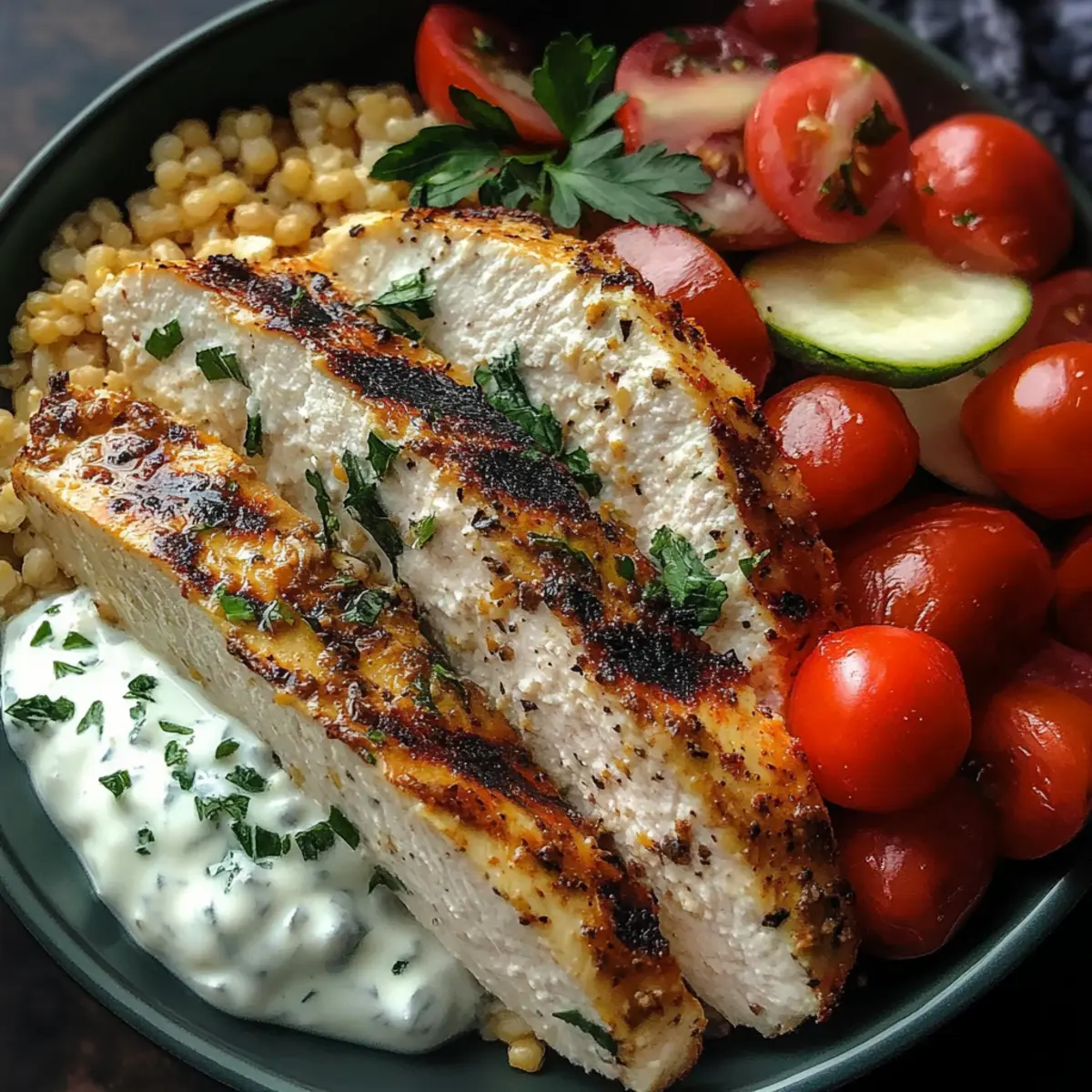 Mediterranean Chicken Bowls