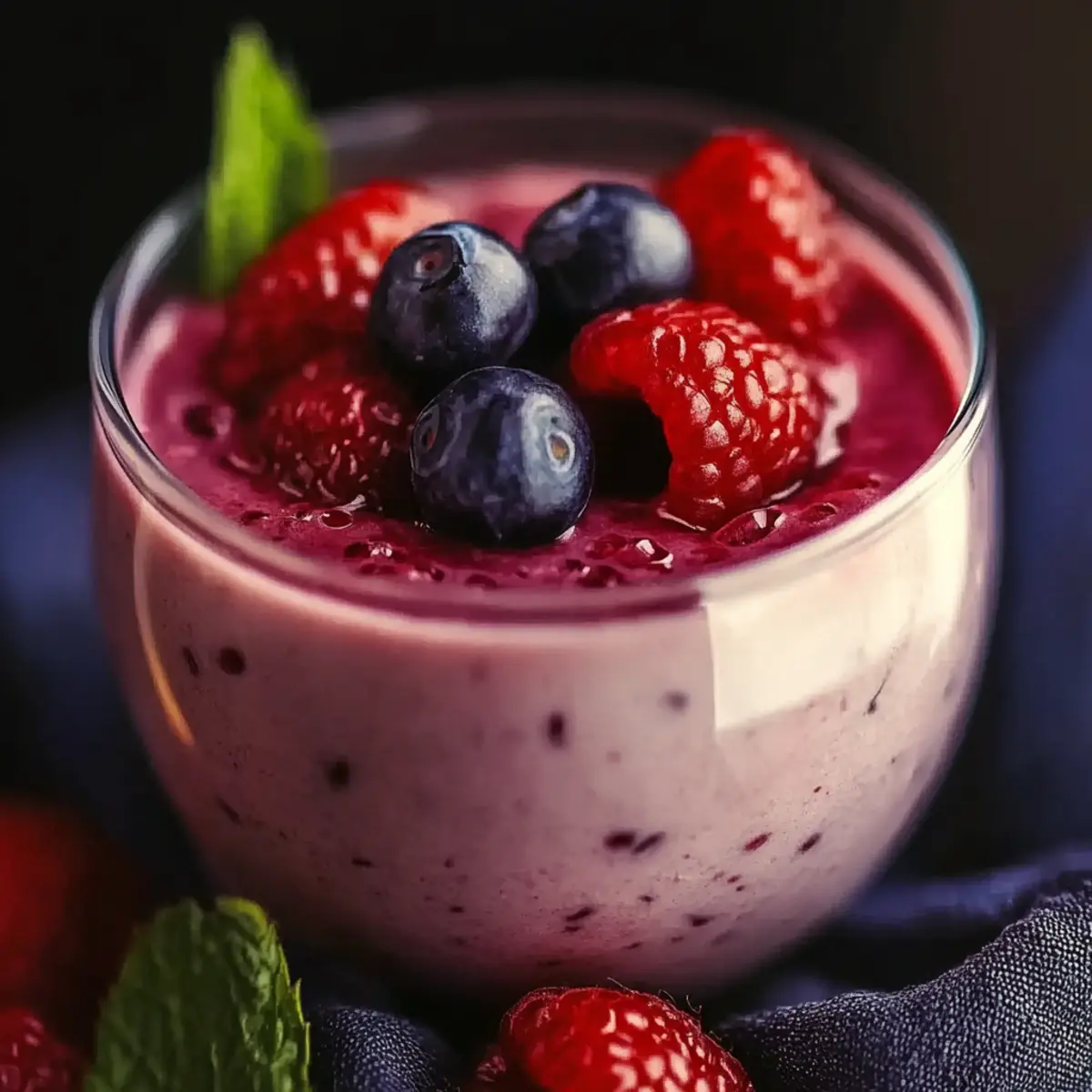 Mixed Berry Smoothie