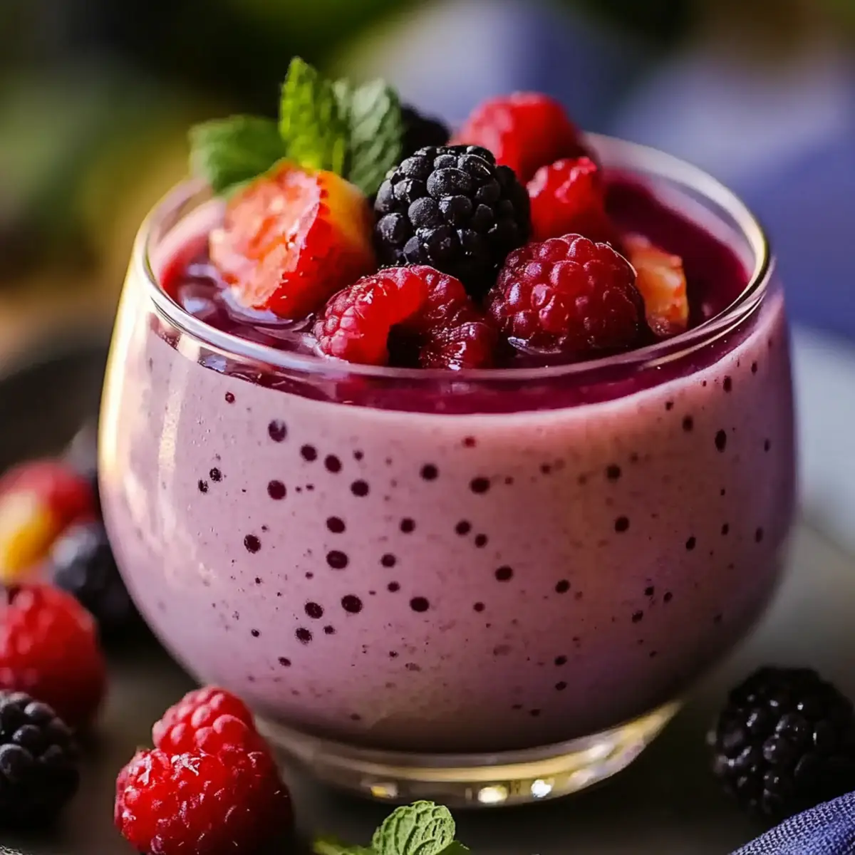 Mixed Berry Smoothie