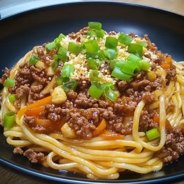 Mongolian Beef Noodles