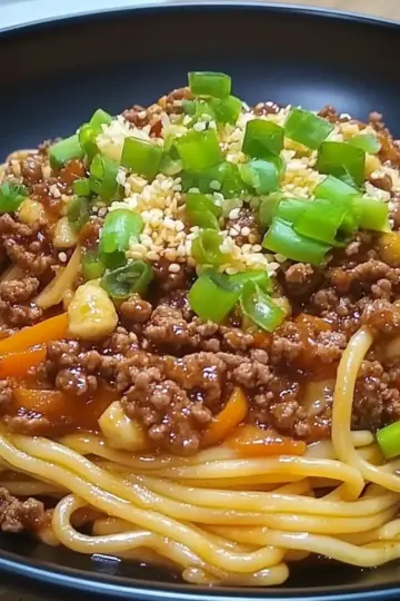Mongolian Beef Noodles