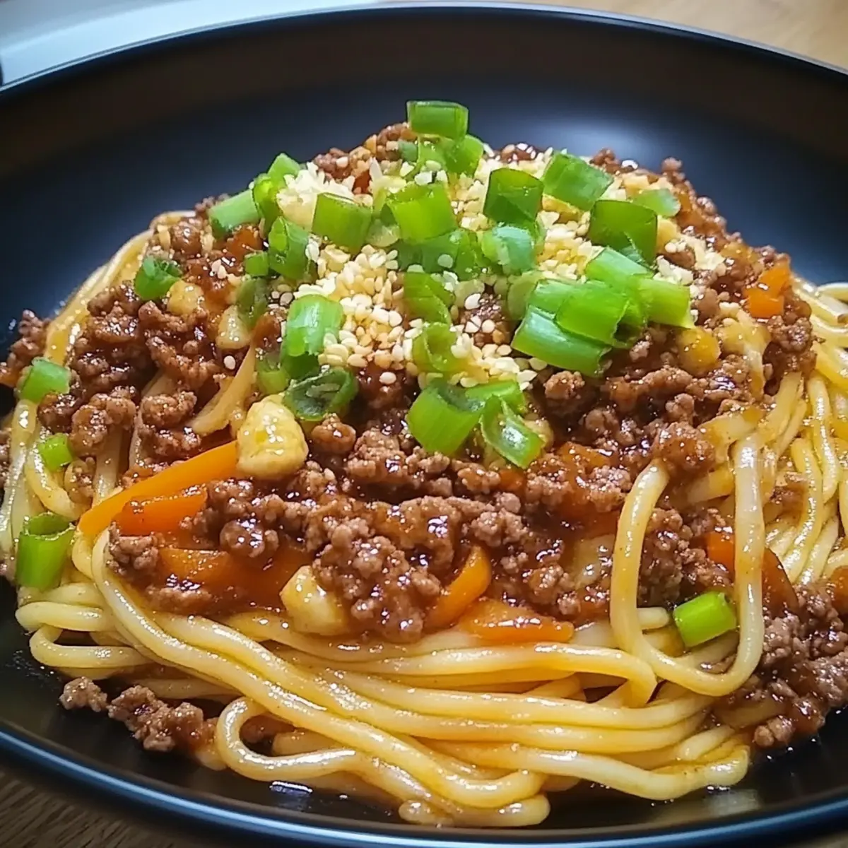 Mongolian Beef Noodles