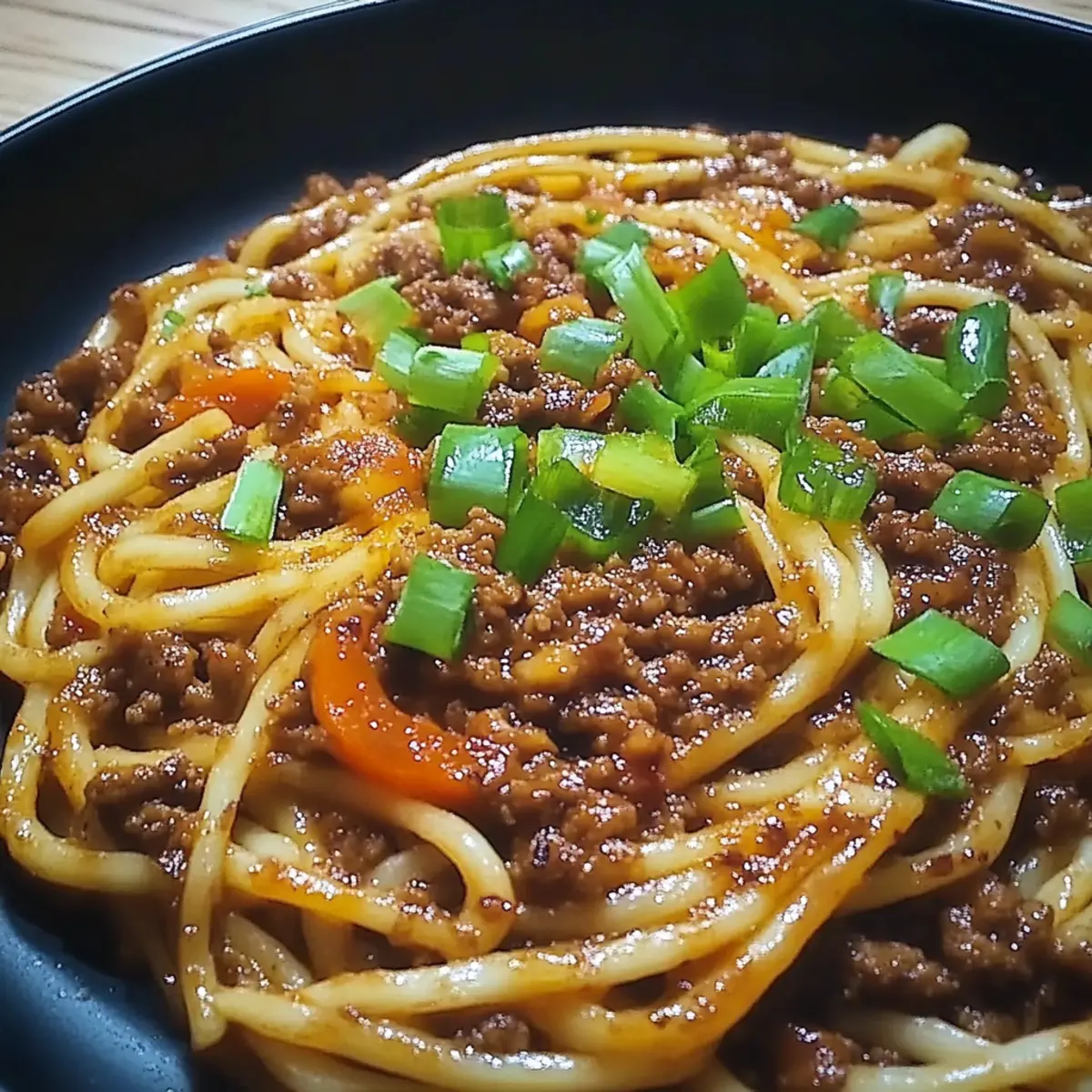 Mongolian Beef Noodles