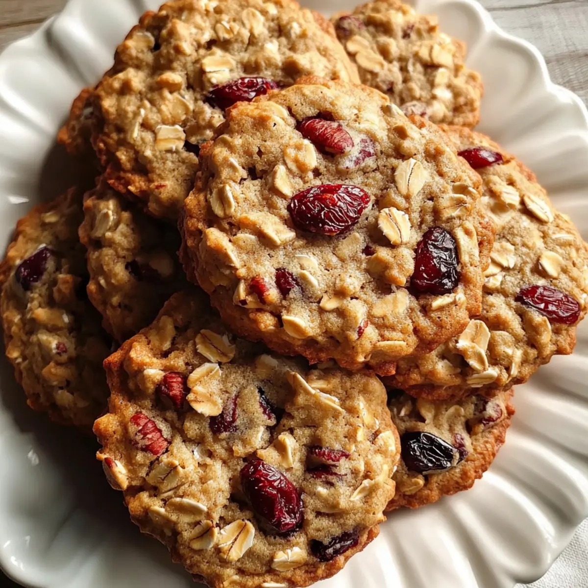 Oatmeal Cranberry Pecan Cookies