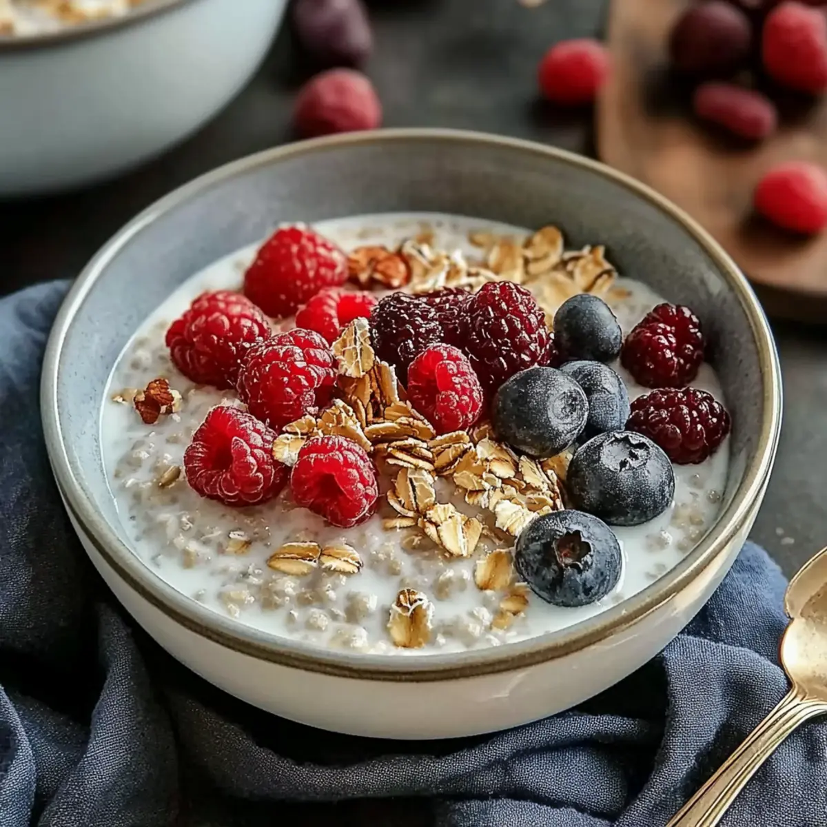 Oats with Yogurt