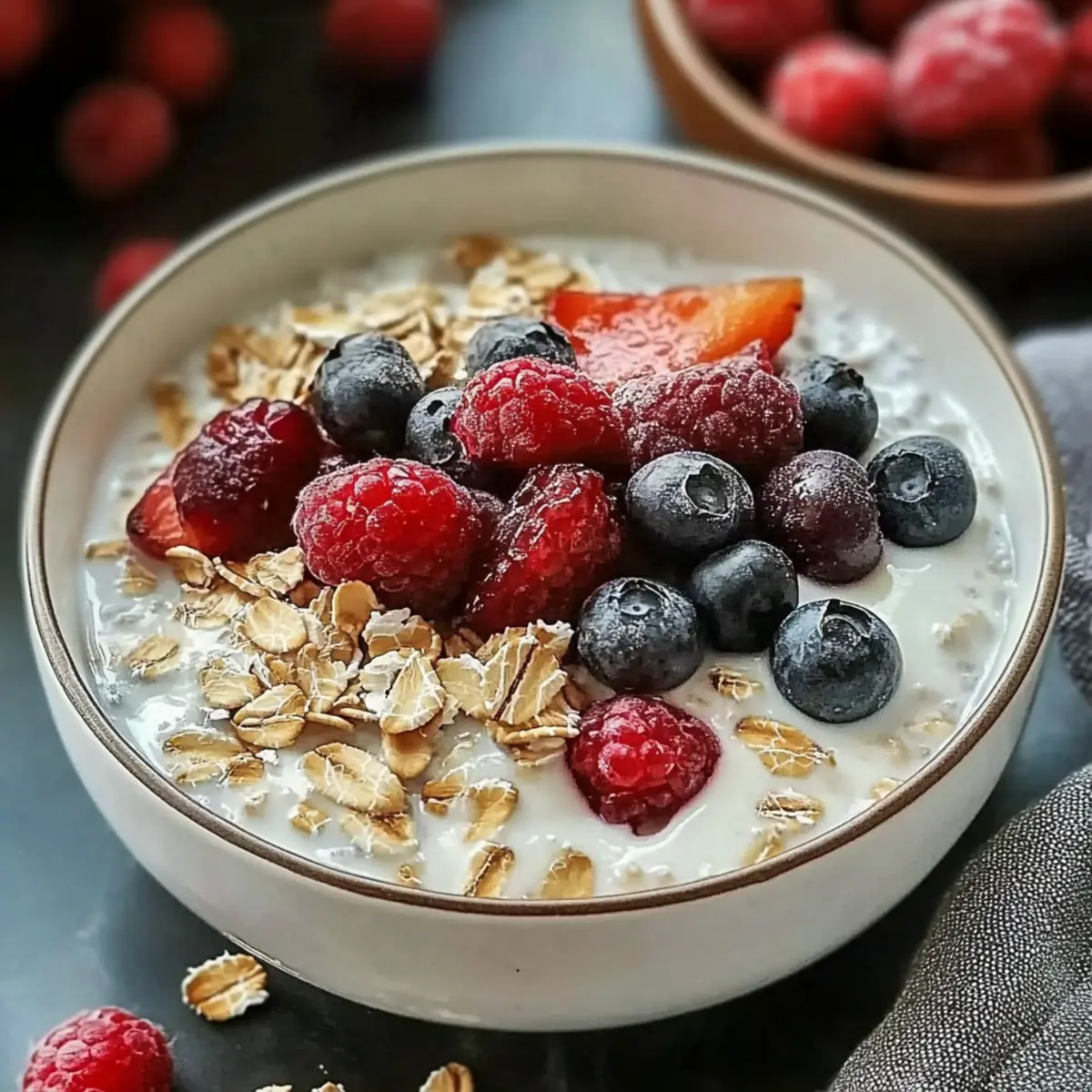 Oats with Yogurt