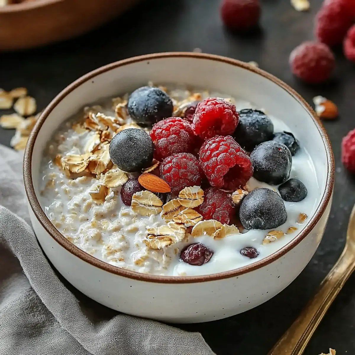 Oats with Yogurt