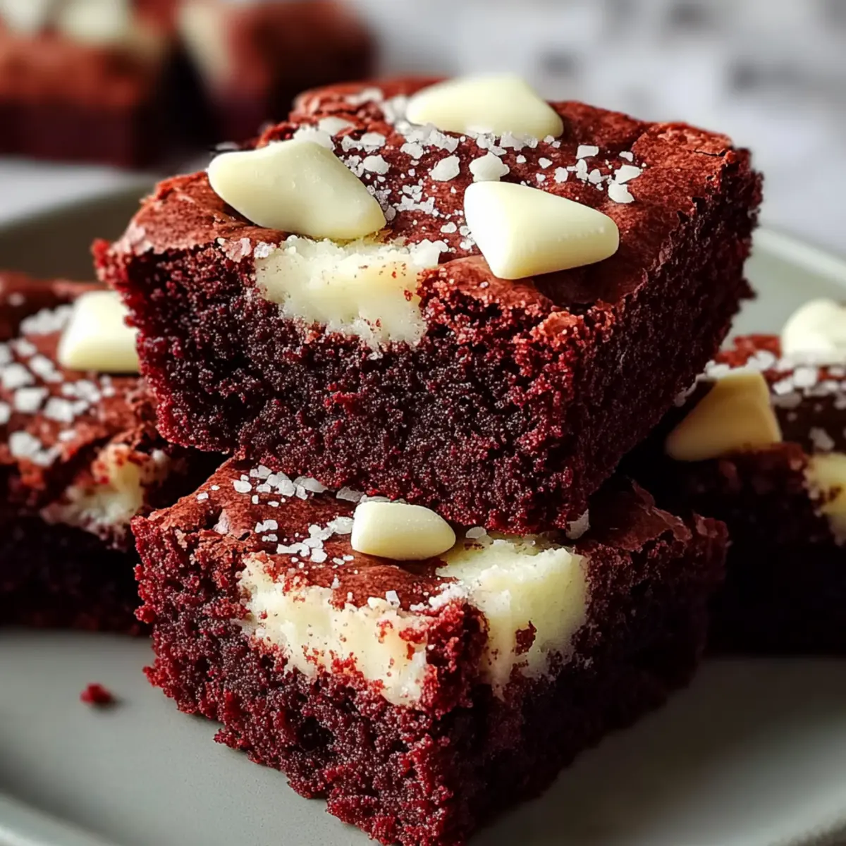 Red Velvet Brownies