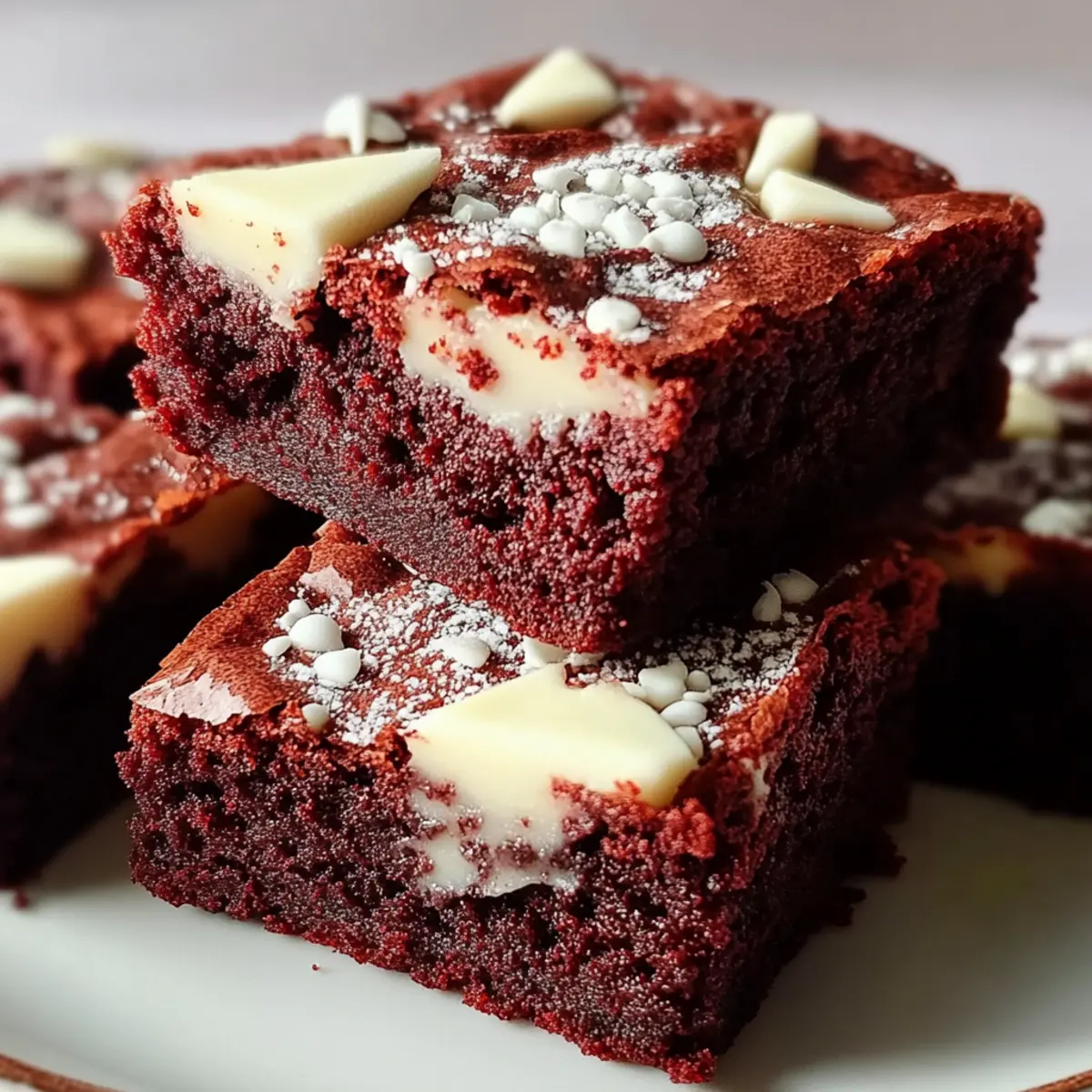 Red Velvet Brownies