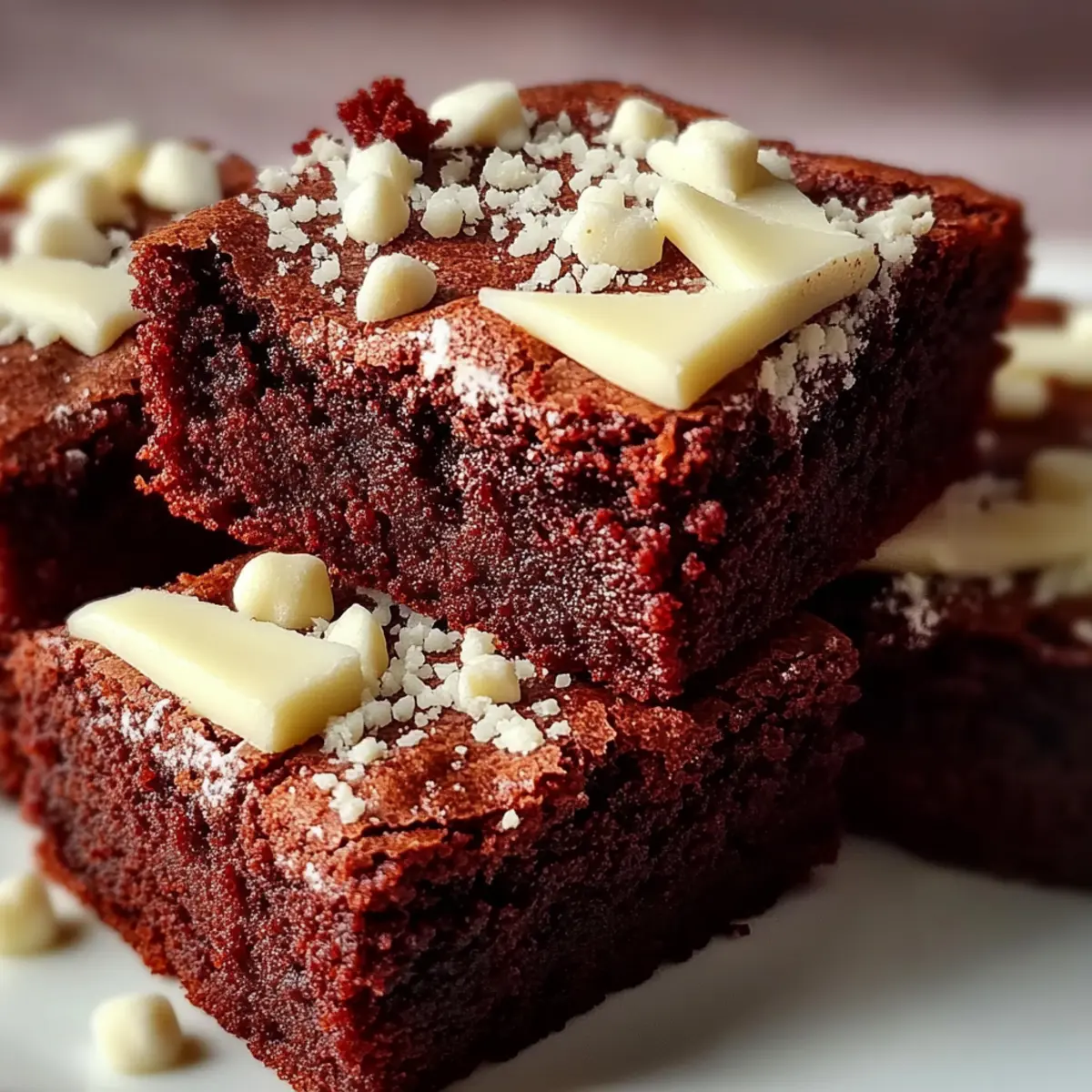 Red Velvet Brownies