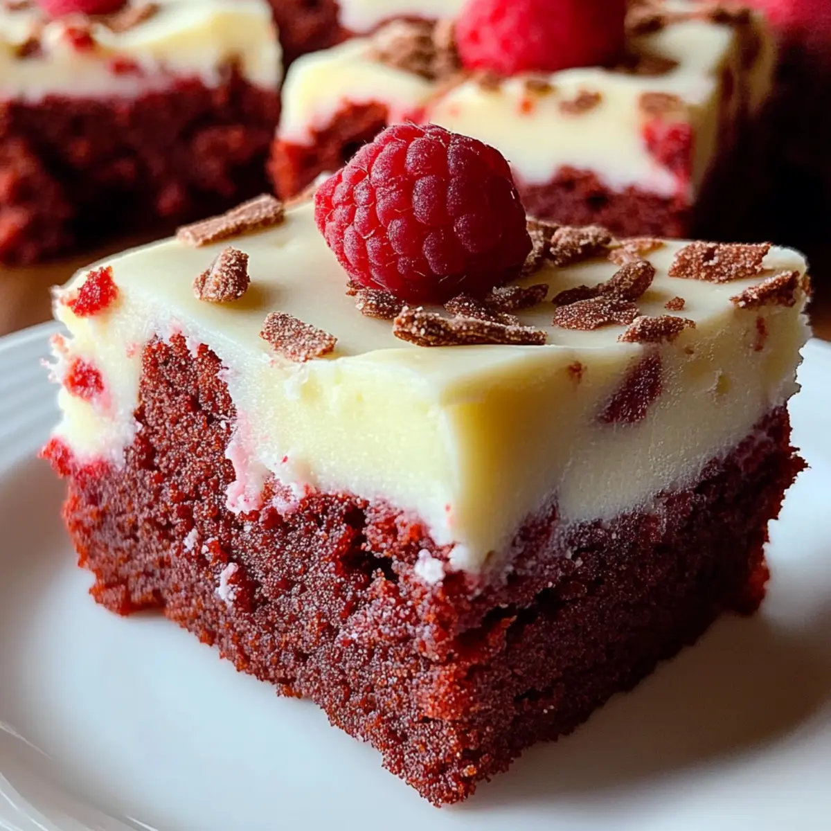 Red Velvet Cookie Bars