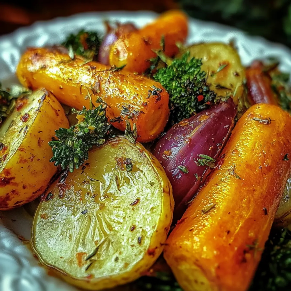 Roasted Christmas Vegetables