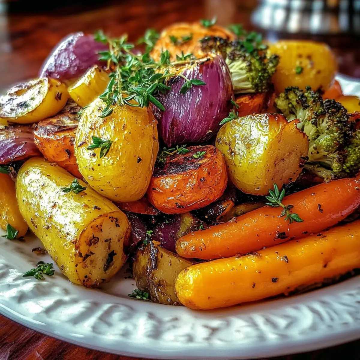 Roasted Christmas Vegetables