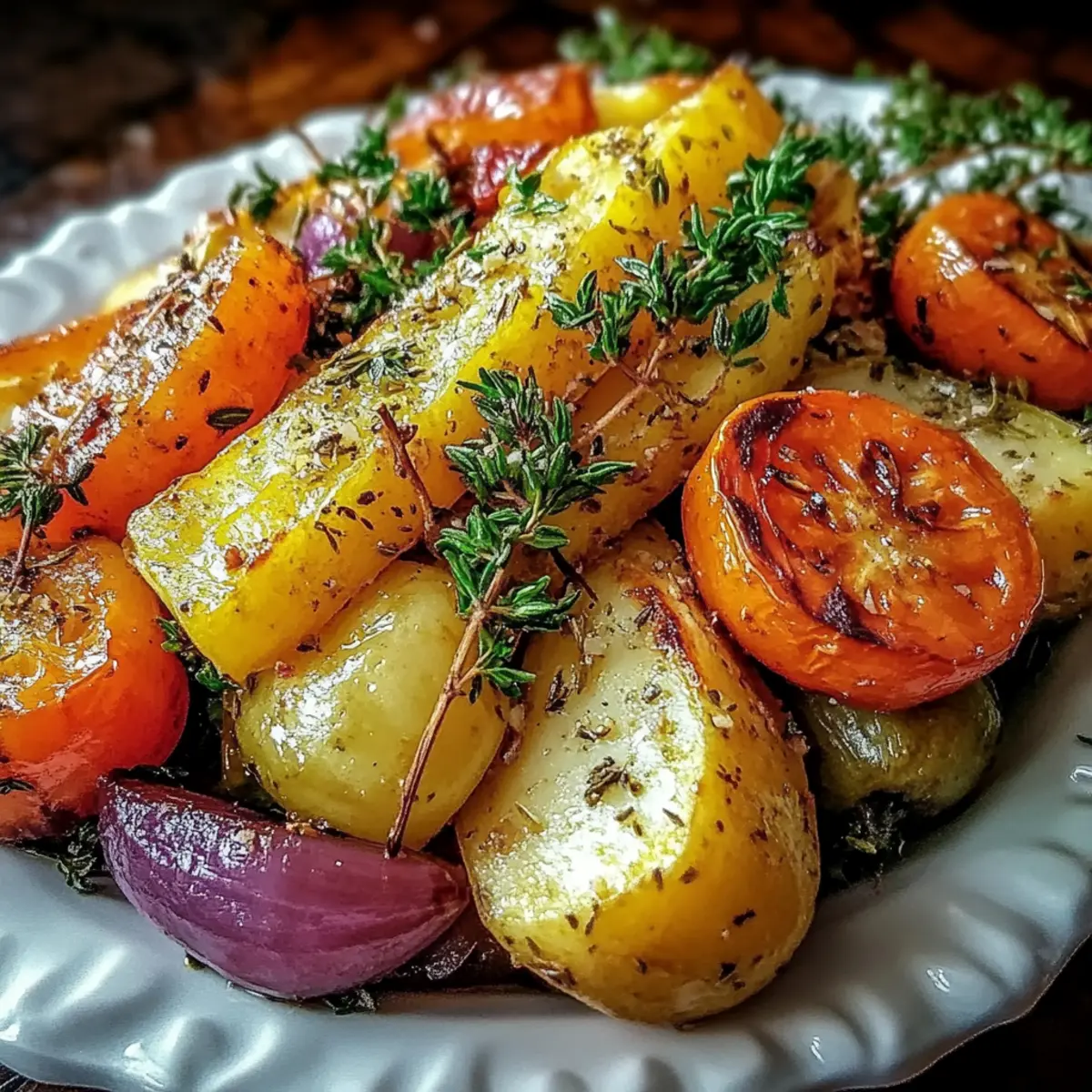 Roasted Christmas Vegetables