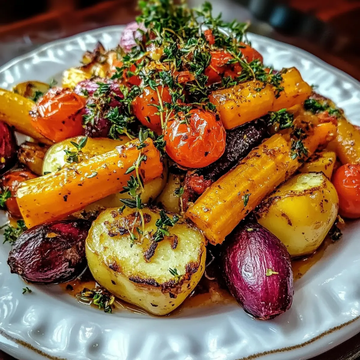 Roasted Christmas Vegetables