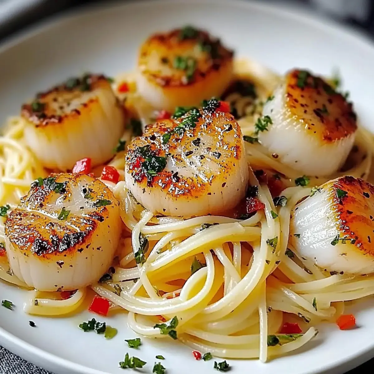 Sea Scallops Pasta