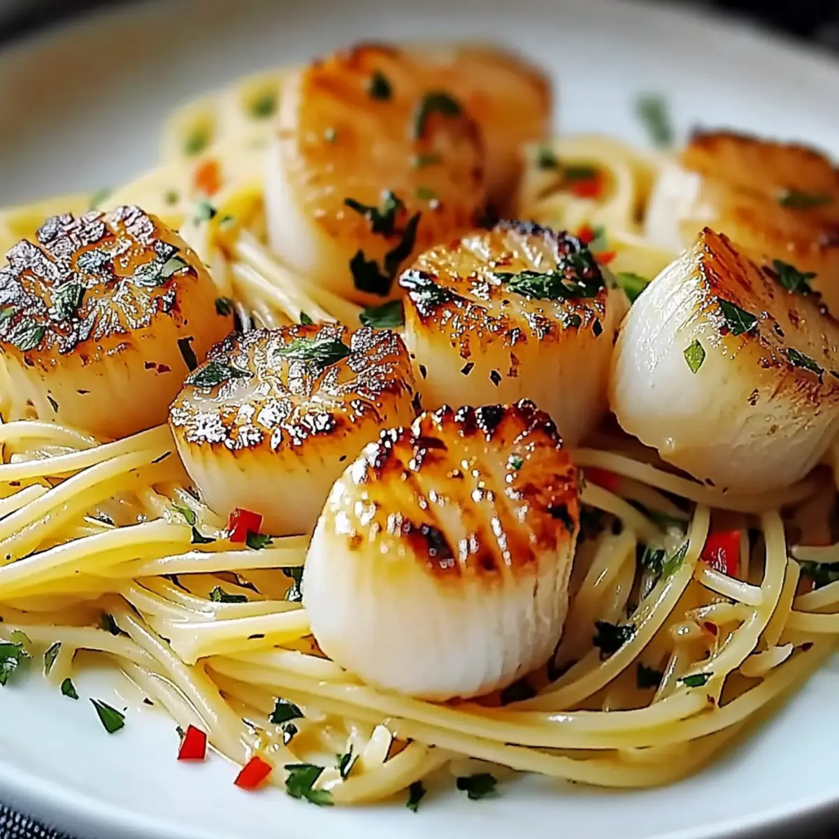 Sea Scallops Pasta